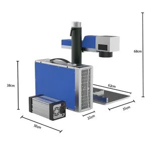 SUNIC portable 20W 30W mini mopa fibre laser bijoux imprimante marquage gravure machine maquina fibra laser