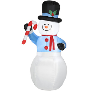 BS-b 180cm <strong>Inflatable</strong> Christmas Snowman Christmas <strong>Garden</strong> <strong>Inflatable</strong> Products Lights <strong>Inflatable</strong> Toys Christmas Festive Atmosphere - Product Image 4