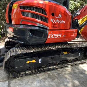 ใช้สำหรับรถขุดตีนตะขาบ KX165-5 สีแดง ขนาด 5 ตัน พร้อมบุ้งขุด วาล์ว ENERPAC สายพานตีนตะขาบ สำหรับงานก่อสร้าง - Product Image 5