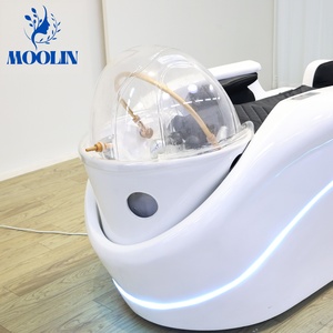 MOOLIN Bac à shampoing moderne en céramique, étanche, écologique, avec fonctions de massage et multifonctionnel, pour salon de coiffure, salle de sport, salle de bain - Product Image 5