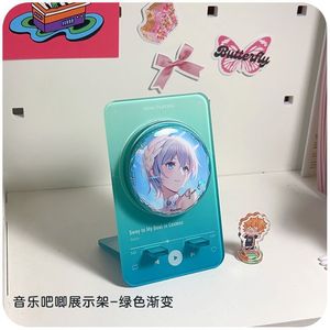 Acrylic Badge Display Stand Rotating Holder For Anime Game Collectibles Unisex 12+ Years - Product Image 3