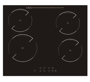 Piano Cottura a Induzione Integrato a <span class=keywords><strong>4</strong></span> Fuochi, Fornello Elettrico a Induzione con Funzione di Sicurezza per Bambini per Uso Domestico in Cucina - Product Image 6