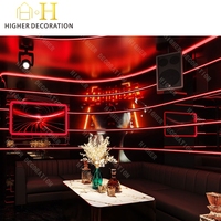 Ensemble de meubles de bar à chicha moderne pour discothèque, ensemble de canapés pour salon VIP, meubles de luxe pour boîte de nuit