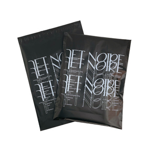 Luxury Matte Black Full Printed Poly Mailer Bags Custom Brand Logo Waterproof Clothing Shipping Envelopes Boutique - Product Image 3