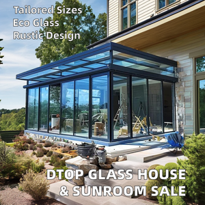 Serre de jardin isolée de haute qualité en alliage d'aluminium de la série Arc Sun Room pour jardin, patio et espaces extérieurs - Product Image 3