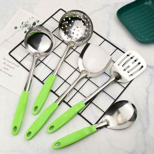 ชุดอุปกรณ์ครัวสแตนเลส ทนทาน อุปกรณ์ทำครัวโลหะ ชุดอุปกรณ์ครัว 9 ชิ้น - Product Image 6