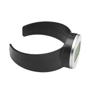 2026 SW HOT SALE Jam Tangan Timer LCD Logam Ramah Lingkungan dengan Termometer Kontrol Sentuh Desain Patung Figur Baterai AAA
