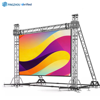 Pantalla LED de Alta Frecuencia de Actualización para Interiores P3.91 P4.81, Pantalla LED de Alquiler para Publicidad en Exteriores para Eventos de Iglesia
