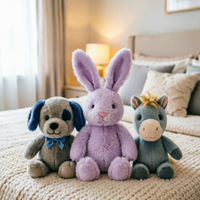 Boîte mystère de jouets en peluche personnalisés, faible MOQ, concevez votre propre poupée en peluche, jouet de collection, fabricant OEM