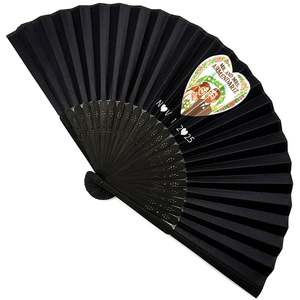 Abanicos de Mano Plegables de Bambú con Logotipo Impreso Personalizado a Precio de Fábrica, Abanicos de Papel de Madera para Bodas - Product Image 6