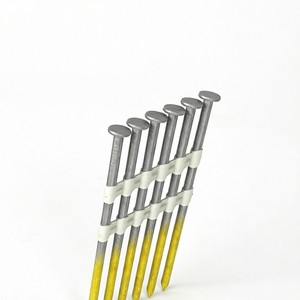 Clou de toiture en acier enroulé avec rondelle en plastique colorée, type à tige spirale, tête à capuchon, matériau durable - Product Image 6