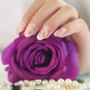 Factory Nail Stickers True Factory Price Newest Flower Designs Nail Wraps Nail Polish Nail Sticker For Girls Kids