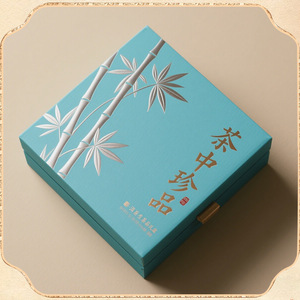 กล่องของขวัญชาผู่เอ๋อร์แบบกำหนดเองได้ วัสดุรีไซเคิลรักษ์โลกคุณภาพสูง บรรจุภัณฑ์ชาดำชนิดพิเศษสำหรับตกแต่ง - Product Image 4