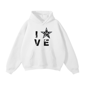 TKAN199D Sweat-shirt Homme Oversize Décontracté Personnalisé avec Logo Brodé ou Imprimé, 100% Coton, Molleton Épais Lourd 450 GSM avec Poche - Product Image 2