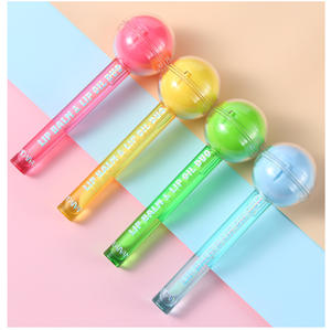 Wholesale OEM Long Lasting Pastel Custom 2 in 1 Magic Color Changing Candy Lipstick <b>Lollipop</b> Lip Gloss - Product Image 6