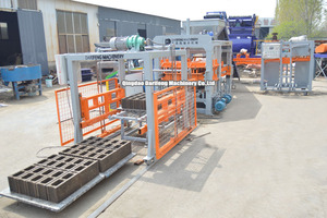 Machine de moulage automatique de blocs DRF QT10-15, usine de blocs de béton, presse hydraulique 21MPa, vibration à 4 coins, haute capacité pour - Product Image 6