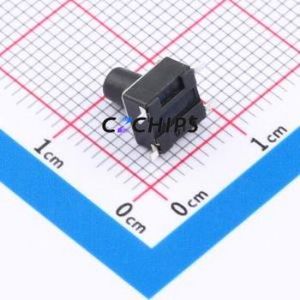 BTS0D0031JBG00 Tactile Switch SMD-4P,6x6mm Switch Round Button 1.8N Vertical Mount 6mm - Product Image 2