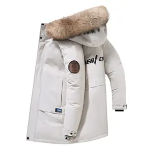Luxe Klassieke Decoy Plus Size Custom Nieuwe Herfst Winter Mannen Outdoor Lady Down Fur Jassen