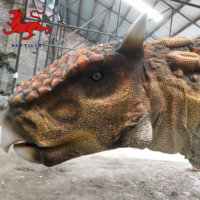 DC-7 costume de dinosaure En Caoutchouc robot costumes marche réaliste avec jambes cachées