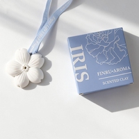Diffuseur d'huiles essentielles en plâtre parfumé, artisanal, en porcelaine et céramique, à suspendre, pour armoire et maison, vente en gros