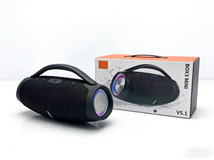 Altavoz Inalámbrico BOX3 MINI para Boombox3 Little War God, Portátil para Exteriores, LED, IPX2 Impermeable, 6W, con Ranura para Tarjeta de Memoria y Subwoofer - Product Image 1