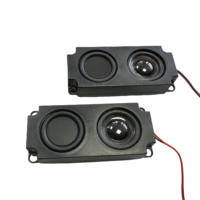 10045 100mm * 45Mm 4ohm 5W 8ohm 5W Unité magnétique externe à double diaphragme basse basse gamme complète unité de haut-parleur