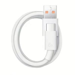 Best Selling <b>Type</b> <b>C</b> Cable Data Cord 6A Fast Charging USB-<b>C</b> Power <b>Adapter</b> Charger Cable Phone Cable - Product Image 5