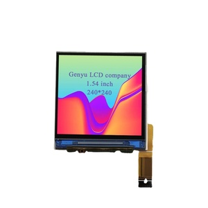 Genyu 1.54 inch TFT st7789 bình thường màu đen 240x240 Độ phân giải SPI giao diện <span class=keywords><strong>15</strong></span> pin <span class=keywords><strong>FPC</strong></span> 1.54 "TFT <span class=keywords><strong>LCD</strong></span> hiển thị - Product Image 1