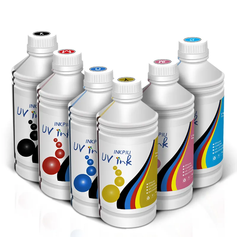 Botol pewarna Inkjet massal Universal, 250ml 500ml 1000ml ml printer HP Eps cetak Digital isi ulang set tinta pewarna Inkjet