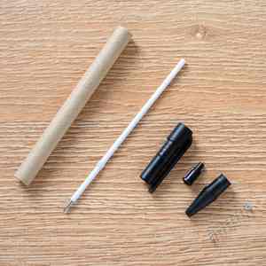 Stylo en papier kraft personnalisé pour la promotion, stylo à bille en papier écologique bon marché, emballage en papier - Product Image 5