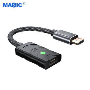 OEM nouveau 8K 60Hz DP pour to pour EDID émulateur interrupteur à clé 7680P commutateur vidéo HDR10 + pour métal - Product Image 5