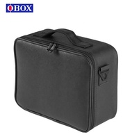 Usine directe Portable trousse de maquillage fermeture éclair séparateurs réglables étanche organisateur cosmétiques mallette de rangement cadeau pour dames