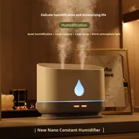 Nouvel humidificateur d'air aromathérapeutique à double buse de grande capacité et coloré pour la maison, la chambre à coucher, le bureau, le bureau