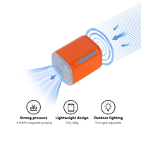 Pompe à air électrique portable à moteur sans balais efficace, batterie 4000 mAh, 2,1 PSI/14,48 KPA pour SUP, kayak gonflable