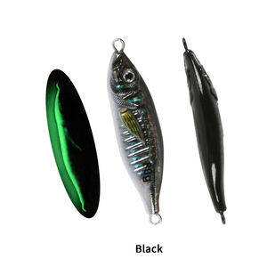 Señuelo de pesca de 30g, 40g, 60g, 80g, Little Magic Metal Addiction Slow Jig, señuelos de impresión 3D, señuelo luminoso Artificial Jigbait - Product Image 4