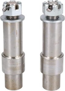 Kit de moyeu de roue de remorque robuste 10 "145 R10 avec essieux de fusée Moyeux en acier galvanisé d'une capacité de 750kg pour remorques de bateau ou utilitaires - Product Image 5