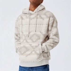 Custom High Quality Spring Long Sleeve Heavy Weight Knitted <b>Tie</b> Dye Men Fur Hoodies Polyester/Cotton Oversized Pullover - Product Image 2