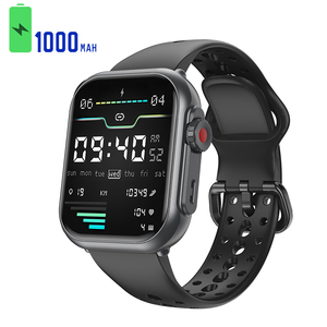 Reloj inteligente completamente táctil de 1000mAh y 1,83 pulgadas, reloj inteligente IP68 resistente al agua, rastreador de actividad física, reloj de pulsera, Monitor de ritmo cardíaco incorporado - Product Image 1