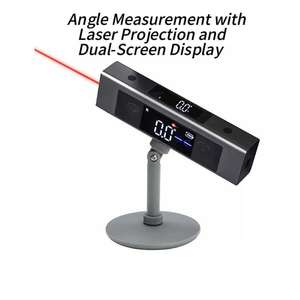 2 في 1 خطين عبر خط ليزر مقياس زاوية ليد رقمي مغناطيسي ثنائي الليزر مقياس زاوية ذكي - Product Image 2