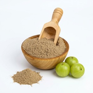 Après-shampoing antipelliculaire en poudre et fruits amla séchés de qualité cosmétique pour des cheveux sains - Product Image 1