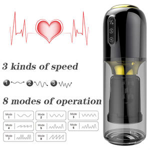 Spinning automatico da taschino per figa vaginale masturbatore da uomo Sexy per riscaldamento vocale giocattolo del sesso con funzione di vibrazione per uomo Gay massaggiatore per pene - Product Image 3