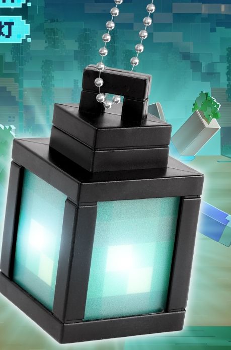 Llavero linterna azul