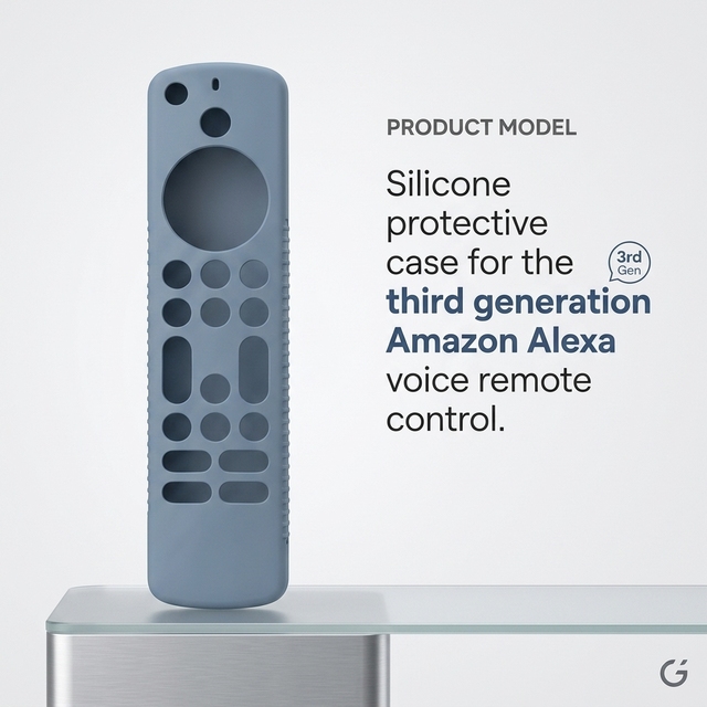 Wholesale Glow Dark Eco-friendly Silicone Cover Fire TV Stick 3rd Gen Alexa Voice Remote Controller Anti-slip Protective Skin