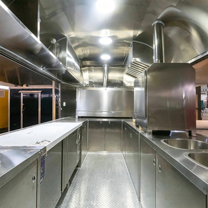 Food Truck in Acciaio ad Alta Resistenza per Natale, Carretto Elettrico per Caffè, Rimorchio per Pizza, Cucina Mobile Certificata UKCA, Carretto per Dolciumi - Product Image 6