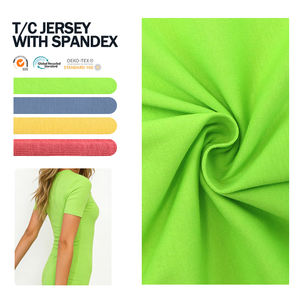 Tela de Mezcla de Poliéster y Algodón Teñida de Alta Calidad para Camisetas, Pantalones y Blusas - Product Image 1