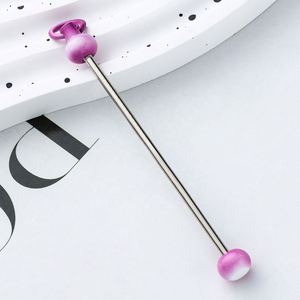 DIY Durable Metal for Keychain Kit <b>Rainbow</b> Color Gradient Custom Charm Silk Screen Printing Craft Supplies for Party Gifts - Product Image 3