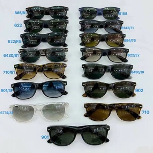 Chất lượng cao Glass Lens 2132 Luxury Sun Glasses thương hiệu Shades phụ nữ thiết kế hợp thời trang CE Logo dày Acetate Sunglasses men - Product Image 1