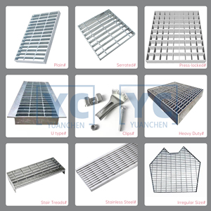 Khả năng chịu lực mạnh mẽ lưới thép mạ kẽm Sàn Lưới cho rãnh cống tấm kim loại thanh lưới cho lối đi - Product Image 4