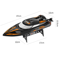 Usine veilleuse 2.4G télécommande Anti tour hélice course RC hors-bord Yacht bateau vitesse de bateau