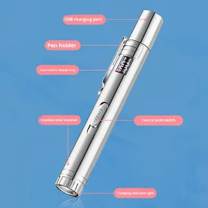 <span class=keywords><strong>USB</strong></span> Wiederauf ladbarer multifunktion aler Cat Teaser Stick mit neuer Infrarot-Taschenlampe und Laserlicht Umwelt freundliches Kätzchens pielzeug für Haustiere - Product Image 2